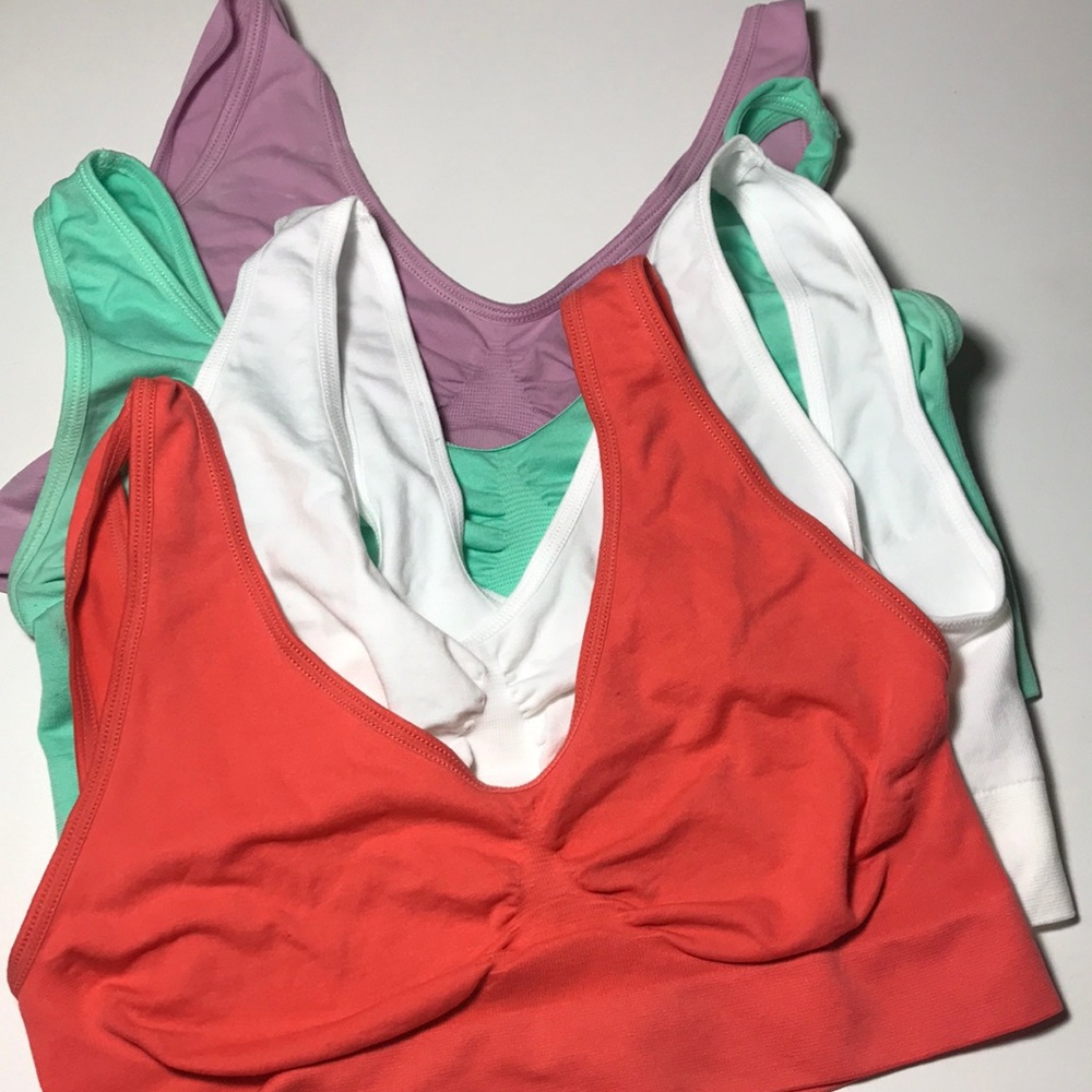 Lot of 4 Ahh Bras (sports bras)